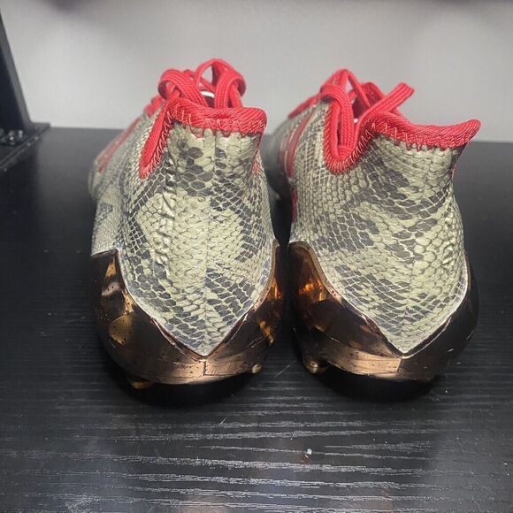 Adidas Adizero 5-Star 6.0 Texas Football Cleats BY3153 Mens Size 15 Snakeskin - Picture 7 of 11